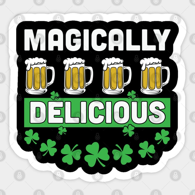Lucky Vibes: Celebrate St. Patrick’s Day in Style Sticker by Steve